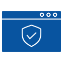 Icons representing cloud computing, software solutions, and IT support